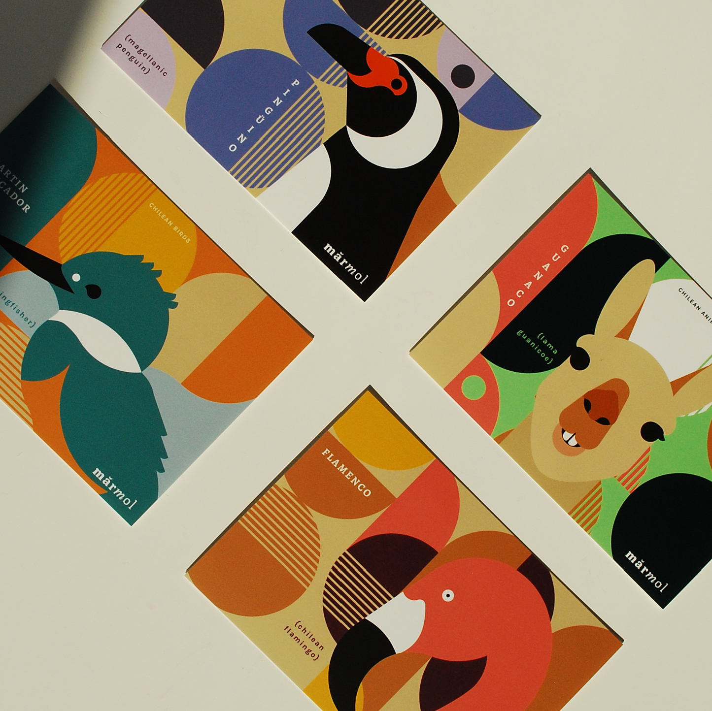 Postcards set | Illustration